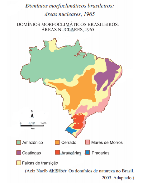 Domínio morfoclimático de Mares de Morros - Geografia - InfoEscola